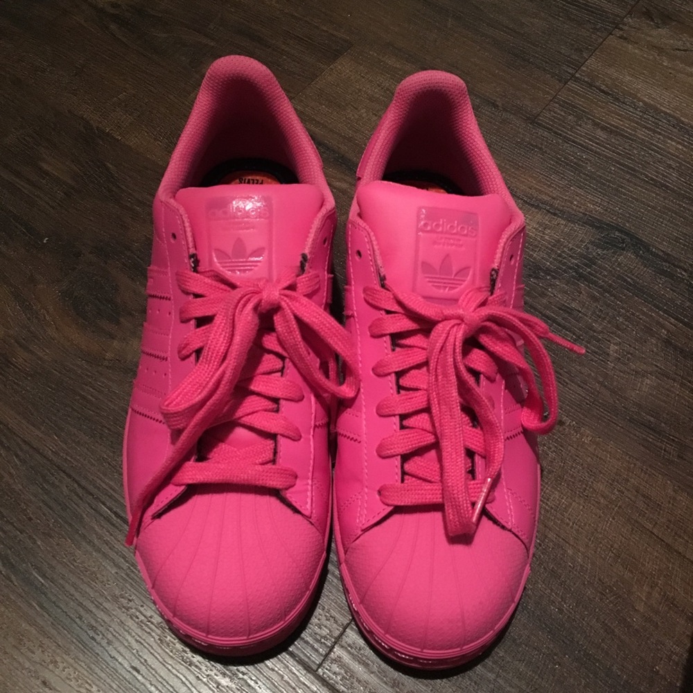 Authentic Adidas Superstar Semi Solar Pink